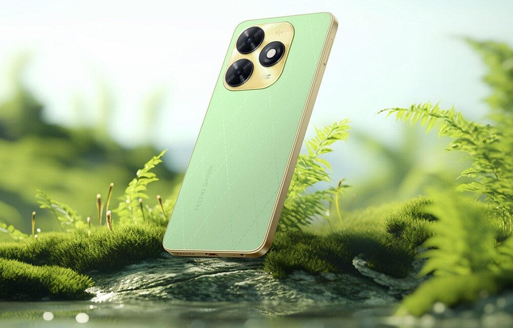Smartfon tecno Spark 20C ekran bateria aparat procesor ram pamięć pojemność rozdzielczość zdjęcia filmy opis dane cechy blokady system łączność wifi bluetooth obudowa szkło odporność porty muzyka transfer sieć przekątna matryca waga czujniki oled amoled ipse
