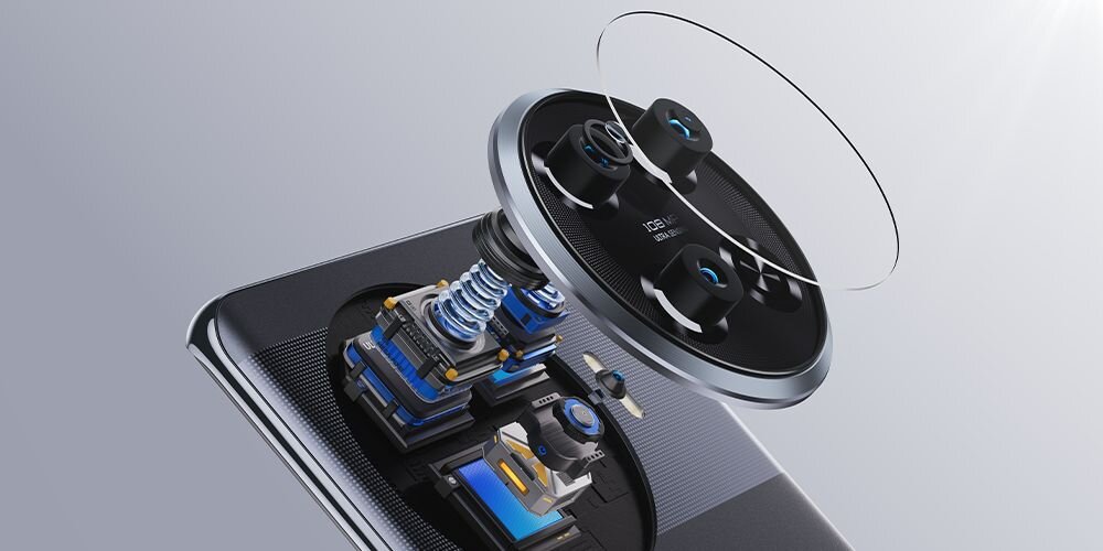 Smartfon TECNO Spark 20 Pro+ ekran bateria aparat procesor ram pamięć pojemność rozdzielczość zdjęcia filmy opis dane cechy blokady system łączność wifi bluetooth obudowa szkło odporność porty muzyka transfer sieć przekątna matryca waga czujniki oled amoled ips