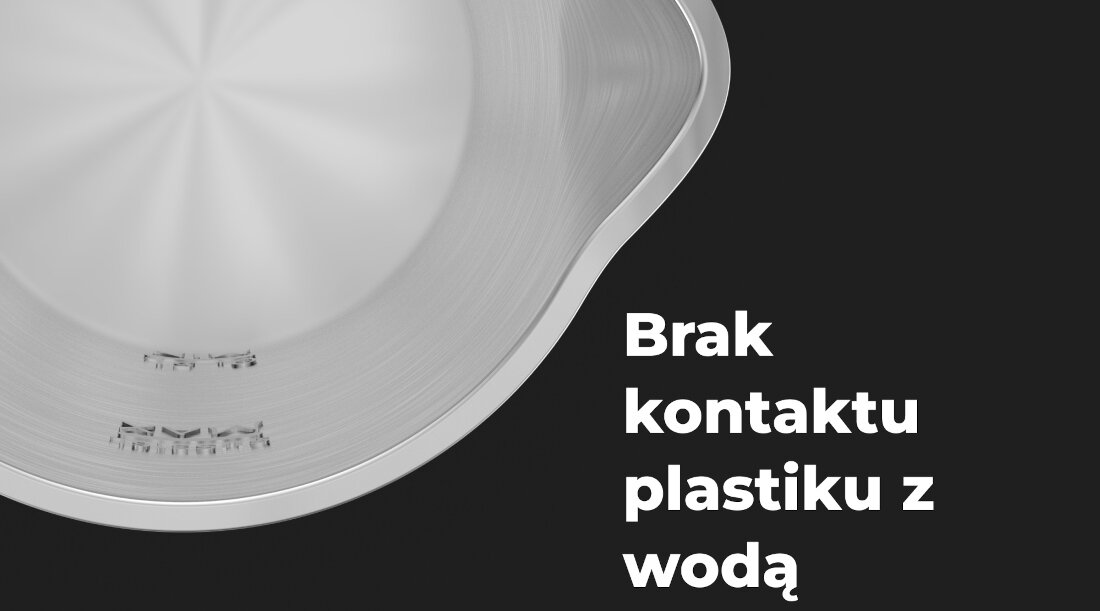 Czajnik AENO EK8S Biały Bezpieczeństwo higiena wysoka jakosc stal nierdzewna
