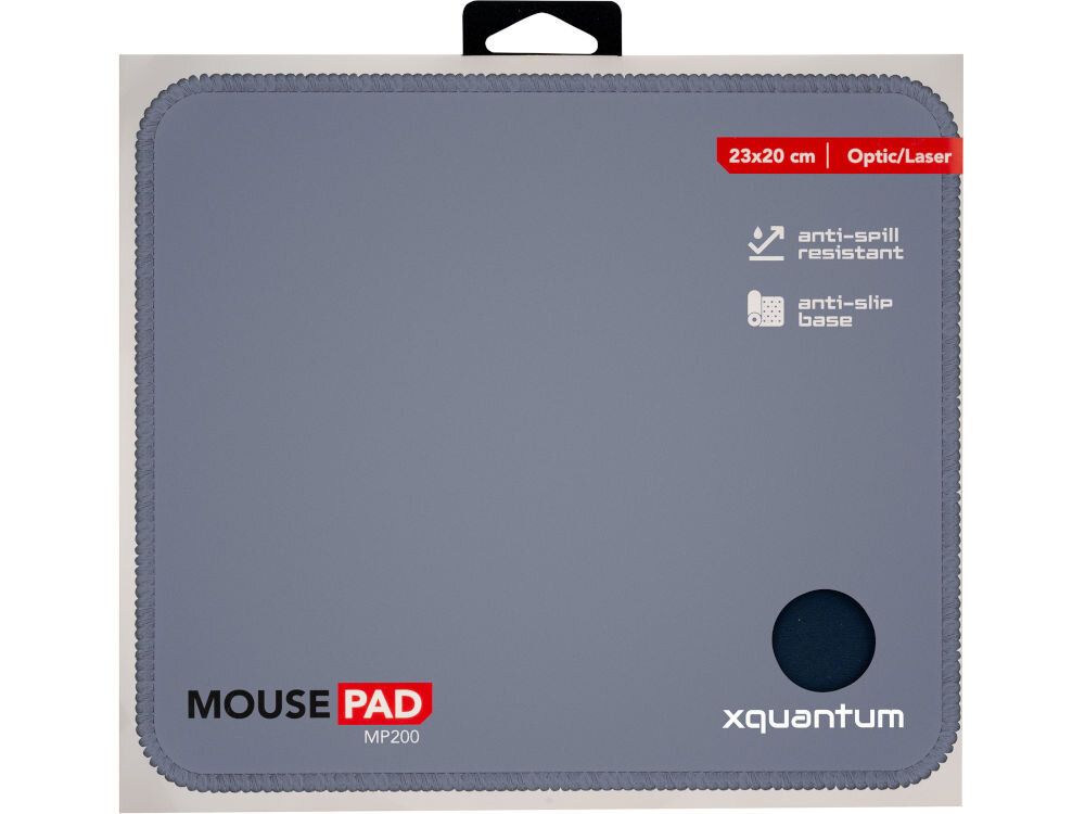 Podkładka XQUANTUM MP200G wymiary grubość