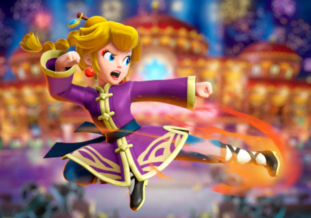 Princess Peach: Showtime Gra NINTENDO SWITCH zabawa róż przygody przemiany transformacje fabuła