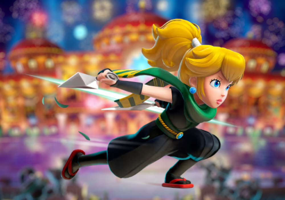 Princess Peach: Showtime Gra NINTENDO SWITCH zabawa róż przygody przemiany transformacje fabuła