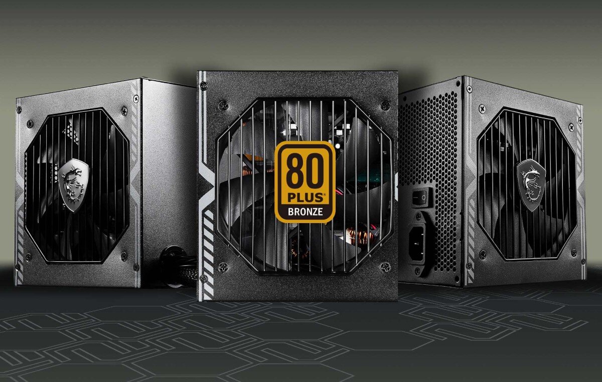 Zasilacz MSI MAG A750BN 750W 80 Plus Bronze PCIe5.0 certyfikat sprawność