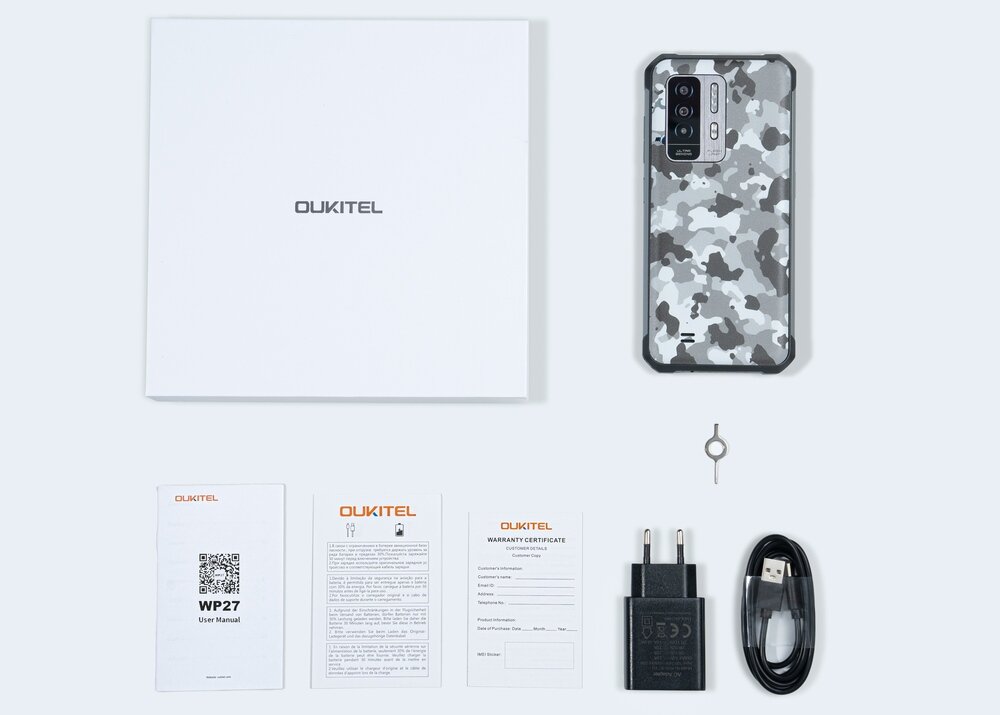 Smartfon OUKITEL WP27 zestaw 
