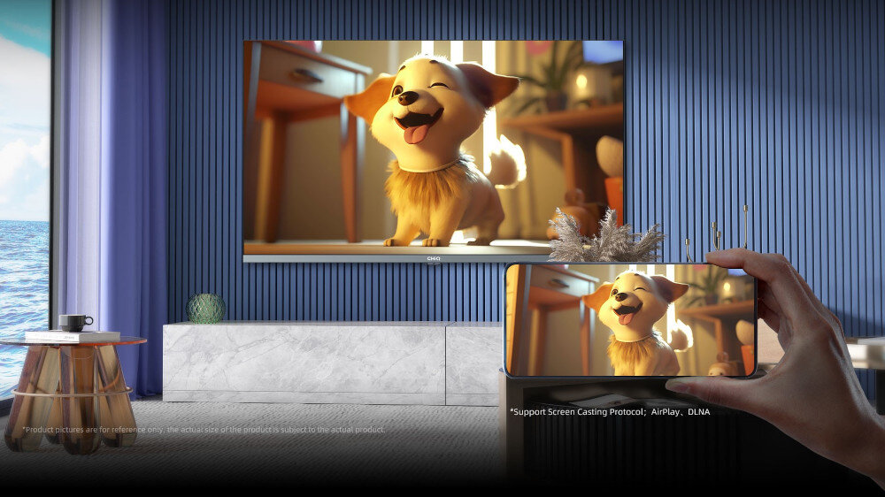 Telewizor CHIQ L32QM8T - chromecast