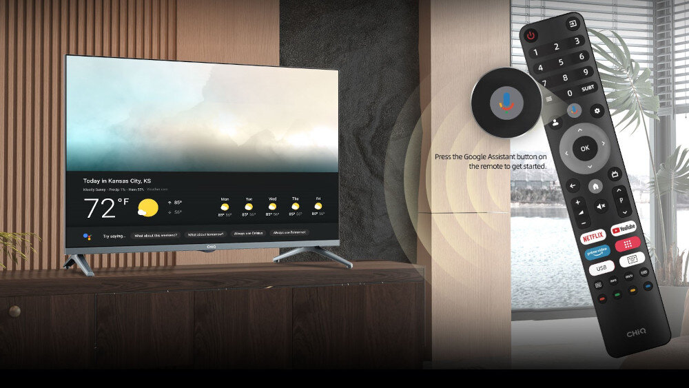 Telewizor CHIQ L32QM8T - aststent google