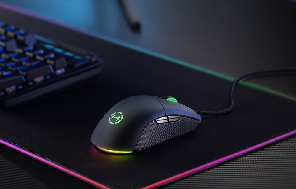 Mysz EDIFIER Hecate G4M ergonomia 10 efektow swietlnych przelaczniki dpi sensor optyczny