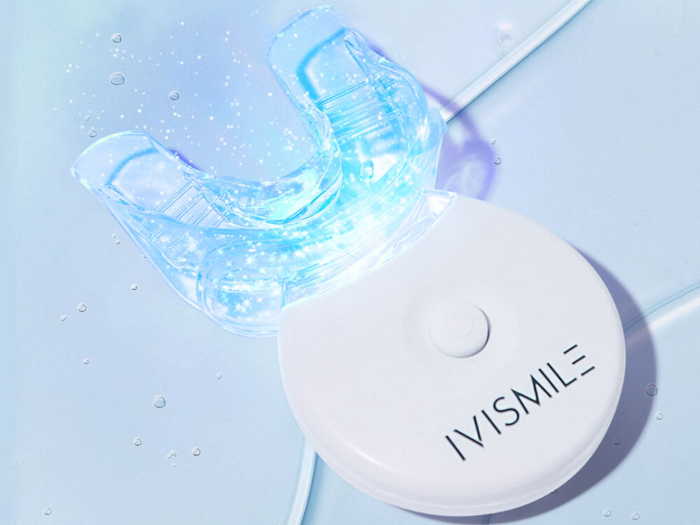 Urządzenie do wybielania zębów IVISMILE IVI-02K Professional Biały o marce Ivismile
