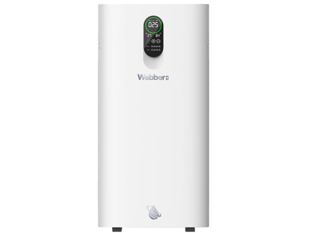 Oczyszczacz powietrza WEBBER AP9900 Jumbo oczyszczacz nawilżacz moc smog alergeny wirusy kurz sierść optymalny poziom wilgotności