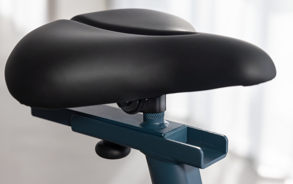 Rower indukcyjny KETTLER Hoi Ride+ ergonomiczna konstrukcja siodelkoregulowane 10-stopniowa regulacja system Quick Adjust jeden ruch blyskawicze dopasowanie