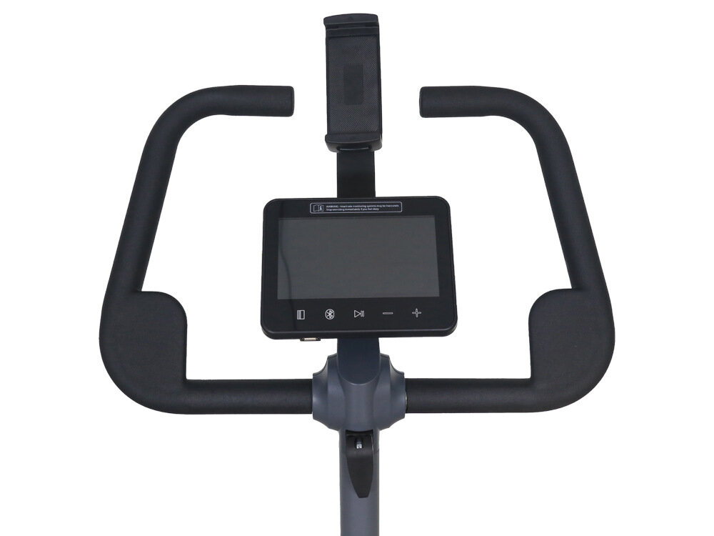 Rower indukcyjny KETTLER Hoi Tour Szary 7-calowy wyswietlacz LCD zlicza prezentuje najwazniejsze parametry treningu 20 wbudowanych programow treningowych konfiguraca 4 profili uzytkownikow