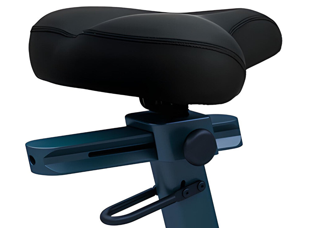 Rower indukcyjny KETTLER Hoi Tour+ Granatowy ergonomiczna konstrukcja siodelkoregulowane 10-stopniowa regulacja system Quick Adjust jeden ruch blyskawicze dopasowanie