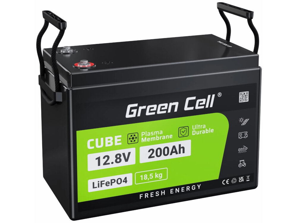 Akumulator GREEN CELL CAV04S 200Ah 12.8V niezawodne wydajne zrodlo energii dlugotrwala stabilna praca