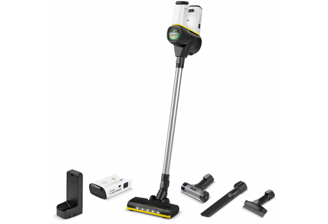 Odkurzacz KARCHER VC 6 Cordless Premium ourFamily 1.198-677.0 zestaw akcesoria komplet wyposazenie