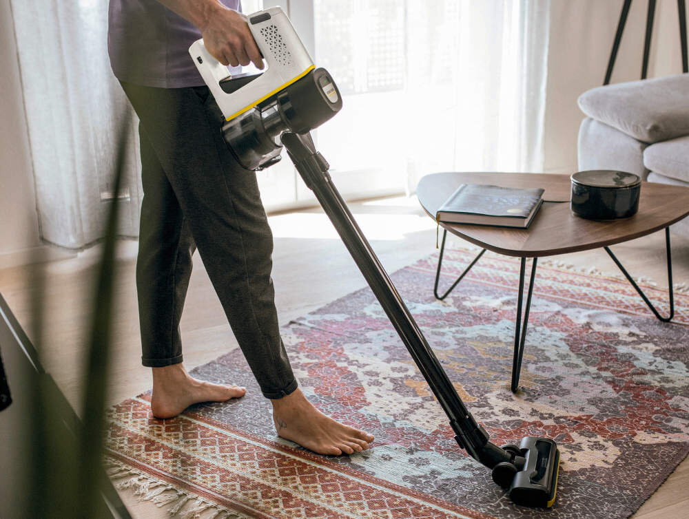 Odkurzacz KARCHER VC 4 Cordless myHome Pet 1.198-633.0 Mocny akumulator napięcie czas pracy wygodne sprzątanie