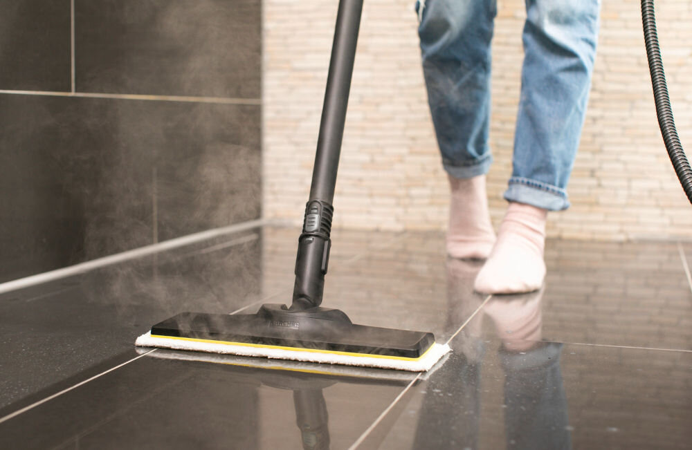 PAROWNICA KARCHER SC 2 EASYFIX EU 1.512-600.0 twarde podłogi mocowanie pada rzep kazda powierzchnia
