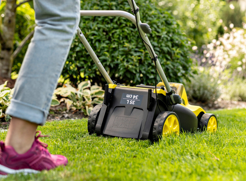 Kosiarka akumulatorowa KARCHER LMO 3-18 1.445-410.0 zaawansowana niezawodna wydajnosc wyjatkowy komfort jakosc zaawansowane technologie ergonomiczny design