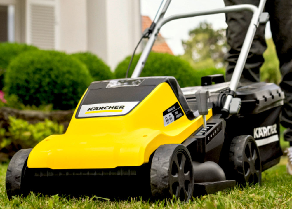 Kosiarka akumulatorowa KARCHER LMO 4-18 1.445-421.0 zaawansowana niezawodna wydajnosc wyjatkowy komfort jakosc zaawansowane technologie ergonomiczny design