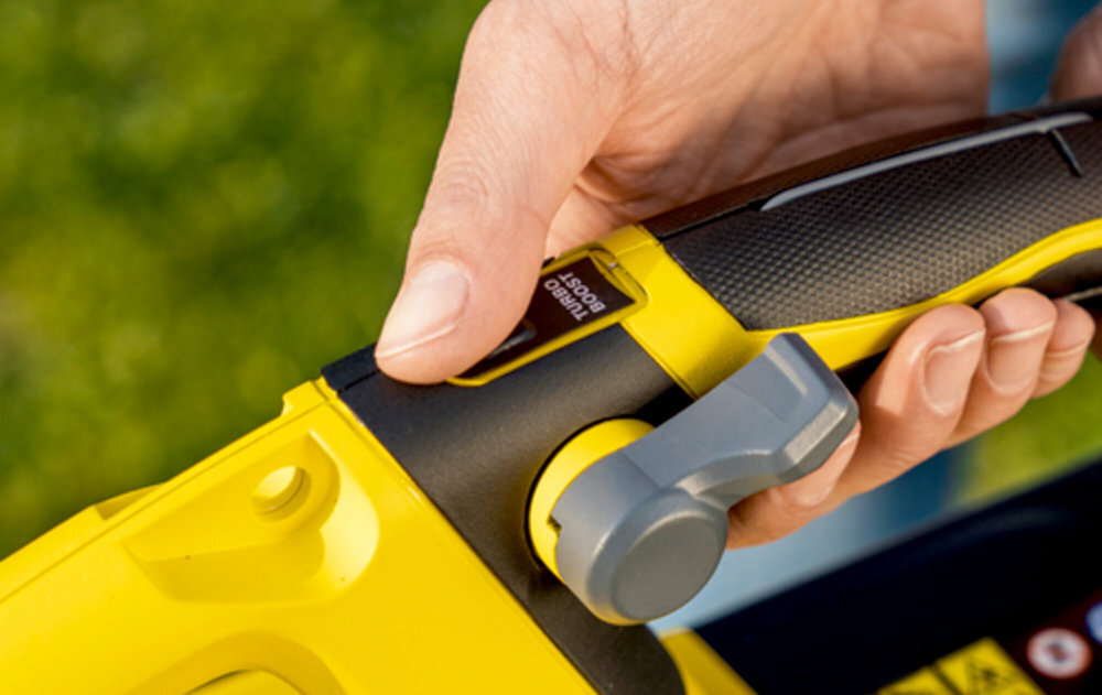 Odkurzacz do liści KARCHER BLV 18-200 1.444-100.0 akumulatorowy Platforma bateryjna 18 V silnik bezszczotkowy Turbo Boost regulacja prędkości potrzeby dostosowanie