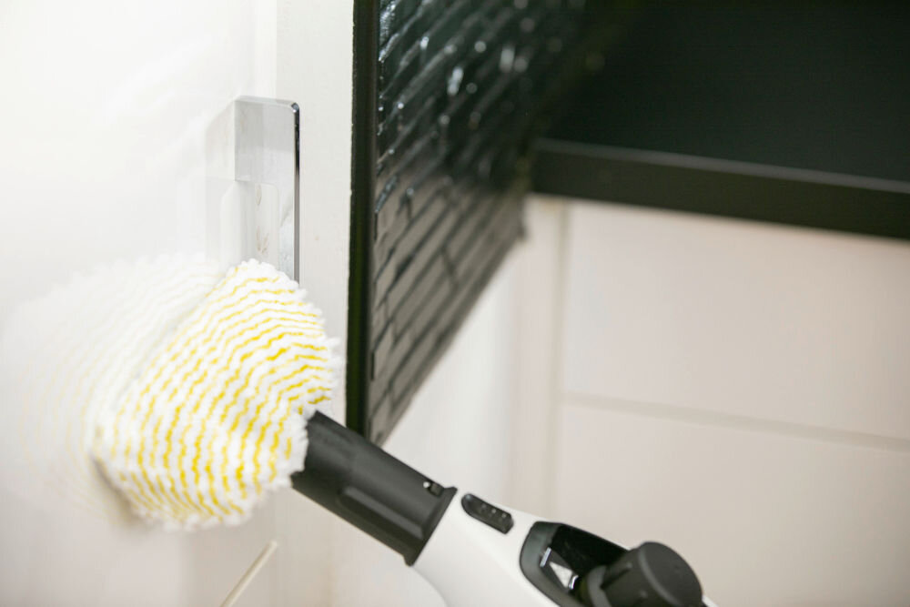 Parownica KARCHER SC 1 EasyFix 1.516-401.0 nagrzewanie wskaźnik diodowy pojemność zbiornika