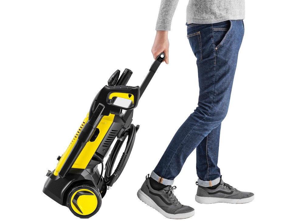 Myjka ciśnieniowa KARCHER K 5 1.679-600.0 8 Duże koła kontrola transport ułatwienie wygoda