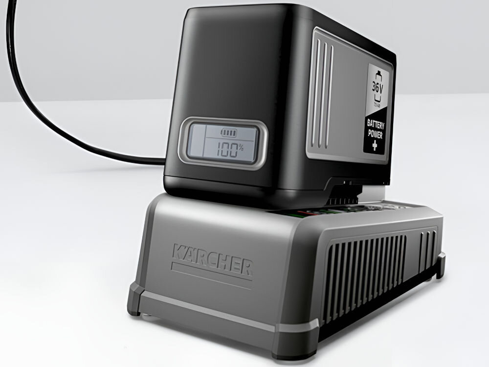 Szybka ładowarka KARCHER Battery Power+ 36/60 2.445.-045.0 36V 6A bateria ładująca się na ładowarce