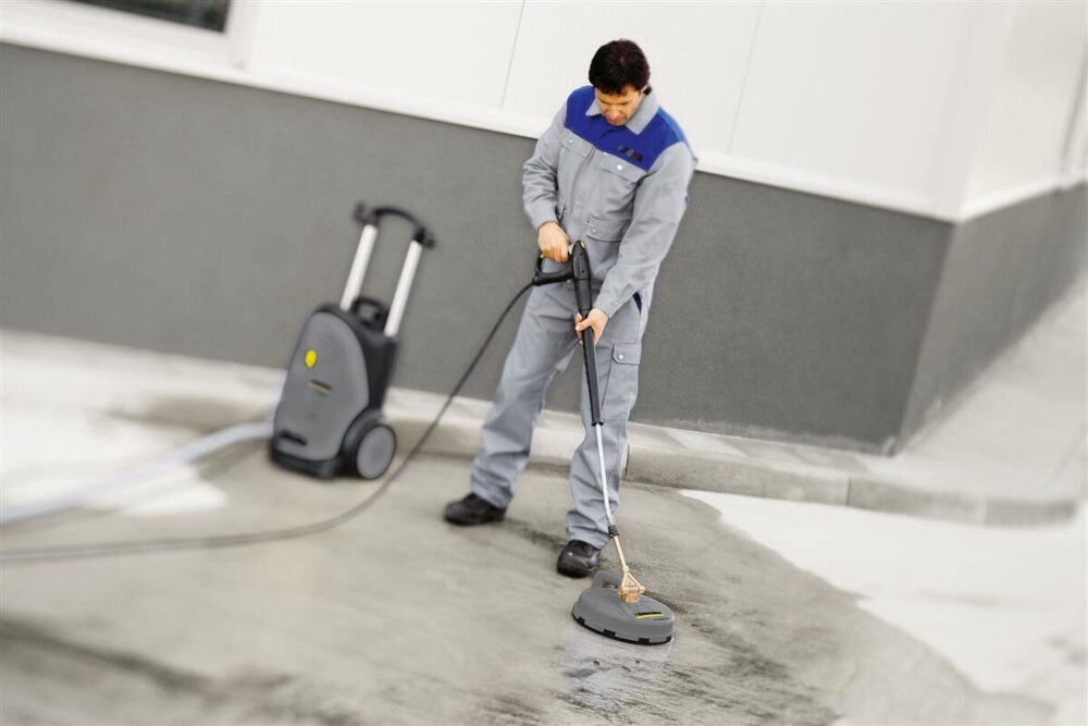 Przystawka do myjki KARCHER FR 30 Professional 2.642-997.0 usuwanie zabrudzeń z posadzki za pomocą myjki ciśnieniowej i szczotki czyszczącej