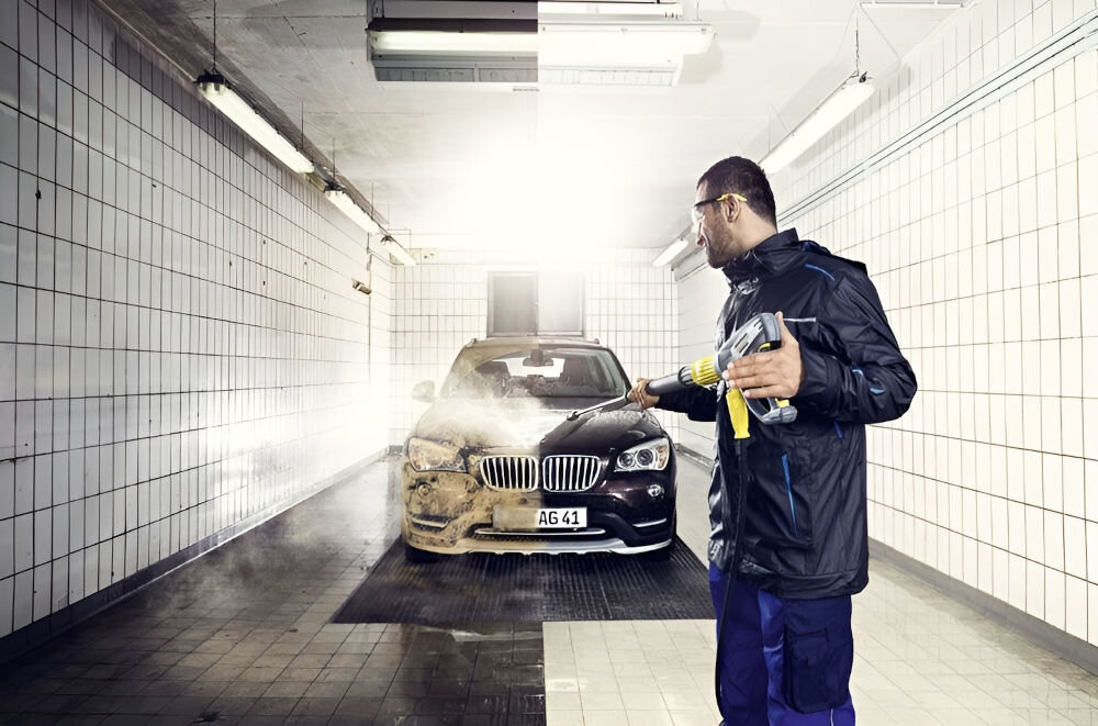 Zestaw adapterów KARCHER 4.111-051.0 mycie samochodu z wykorzystaniem zestawu akcesoriów