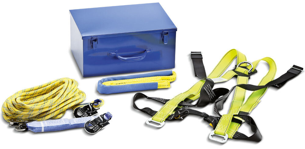 Zestaw asekuracyjny KARCHER Professional 6.988-152.0 urządzenie na białym tle