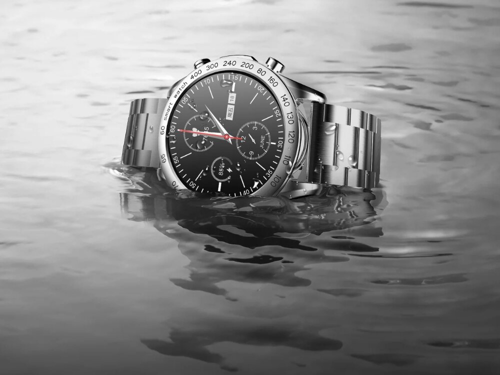 Smartwatch HiFuture FutureGo Pro
smartwatch zanurzony w wodzie wodoodporność ip68 deszcz wilgoć kurz
