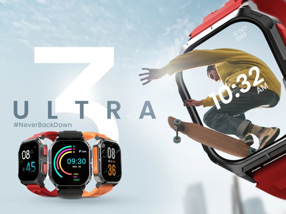 Smartwatch HiFuture FutureFit Ultra3
smartwatch w różnych wersjach kolorystyczych zegarek gadżet technologia okazja
