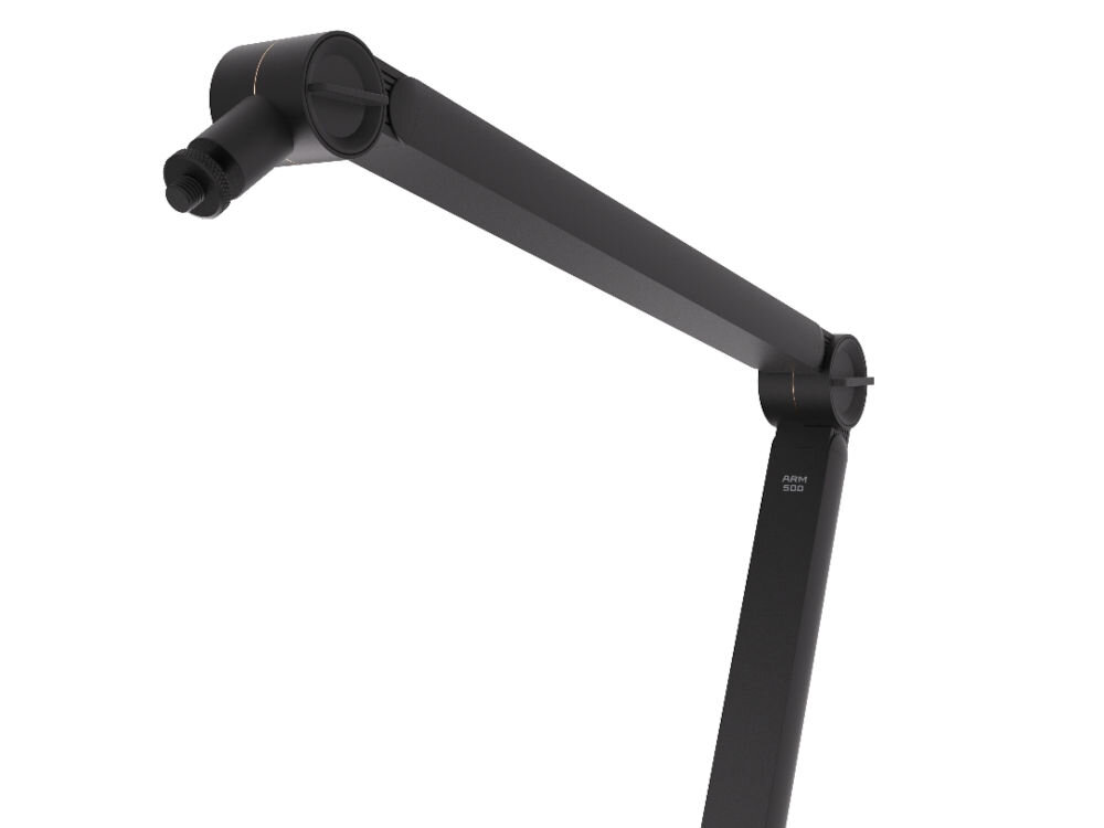 Ramie mikrofonowe KRUX Arm 500 adaptery 3/8” – 5/8” oraz 3/8” – 1/4”, podkładka regulująca