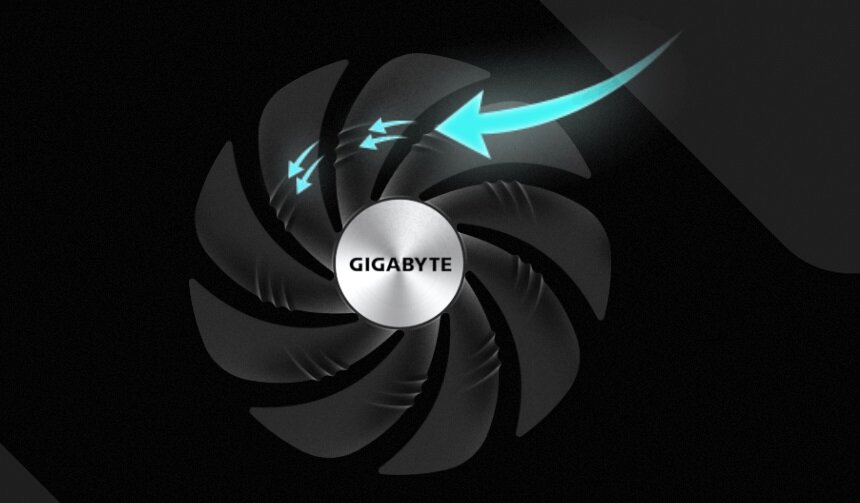 Karta graficzna GIGABYTE GeForce RTX 4070 Super Gaming OC 12GB DLSS 3 - wentylatory