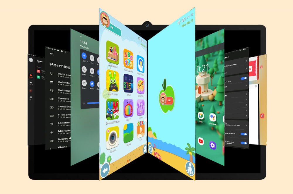 Tablet Blackview Tab 8 Kids przestrzeń aplikacja