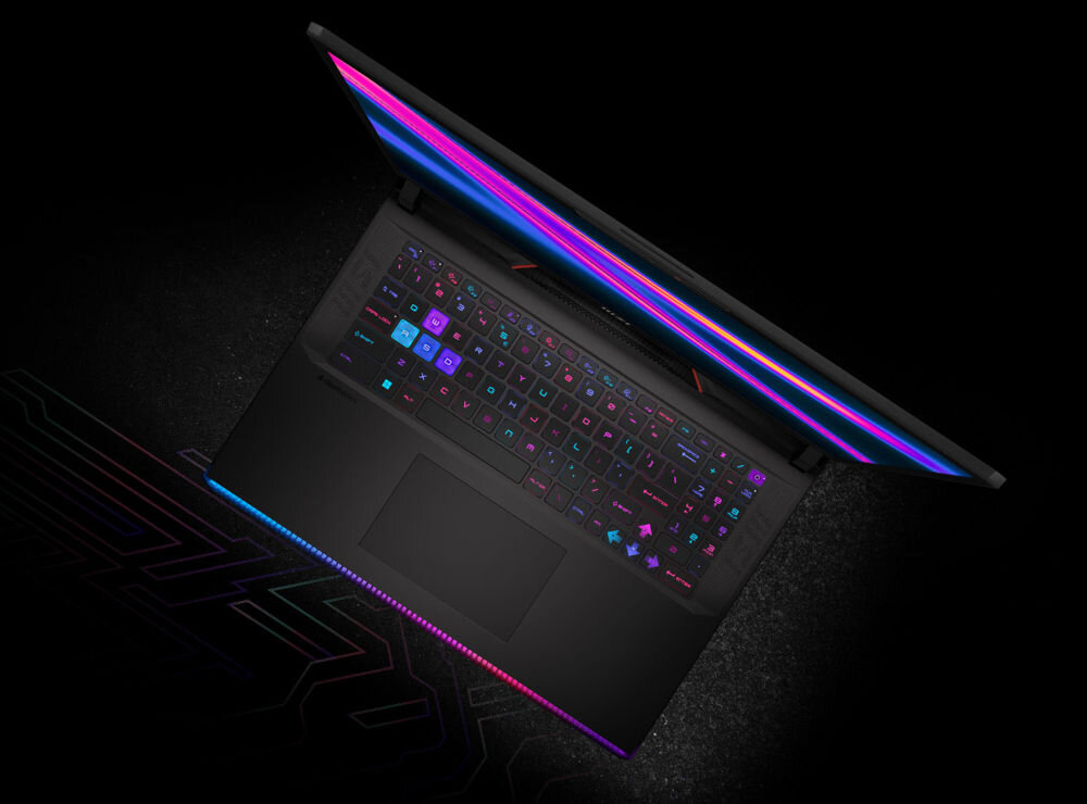 Laptop MSI Raider GE78 HX 14VIG-625PL 17 IPS 240Hz i9-14900HX 32GB RAM 2TB SSD GeForce RTX4090 Windows 11 Home podświetlenie styl klawiatura listwa