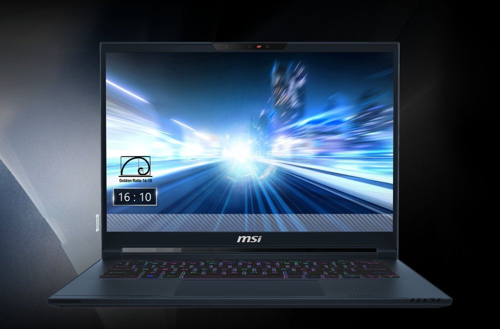 Laptop MSI Stealth 14 AI Studio A1VGG-024PL 14 OLED U9-185H 32GB RAM 2TB SSD GeForce RTX4070 Windows 11 Home ekran rozdzielczość jakość obraz