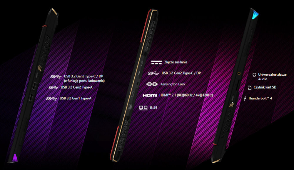 Laptop MSI Raider GE78 HX 14VHG-626PL 17 IPS 240 i9-14900HX 32GB RAM 2TB SSD GeForce RTX4080 Windows 11 Home 