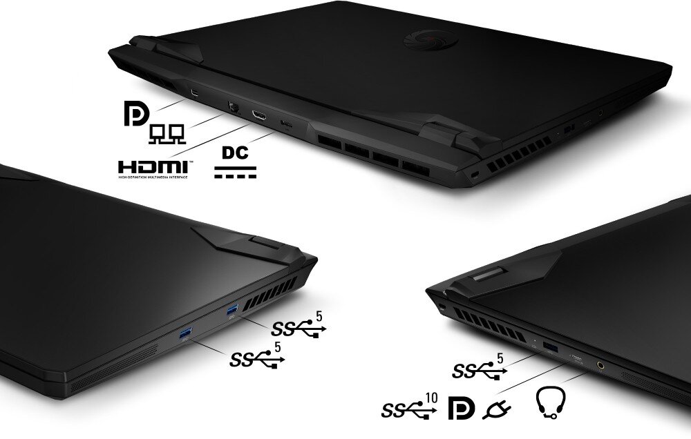 Laptop MSI Alpha C7VF-017XPL 17.3 IPS 240Hz R9-7945HX 16GB RAM 1TB SSD GeForce RTX4060 porty kamera głośniki mikrofon