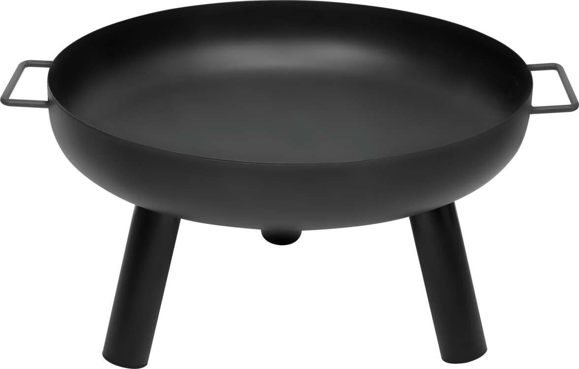 Palenisko ogrodowe LUND 99707 (61 cm), ciepło, atmosfera, estetyka, taras, ogród, na białym tle w pełni złożone palenisko