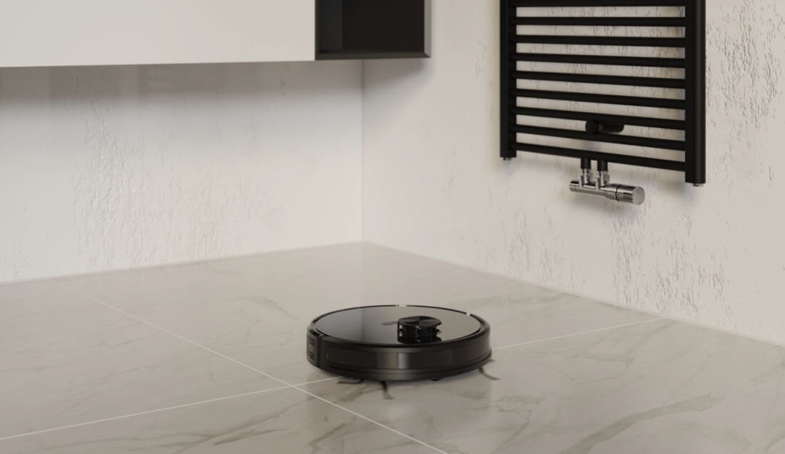 Robot sprzątający TESLA Smart AI300 Plus oszczędność czas energia inteligentny asystent domowy odkurza czyści podłogi czas pracy moc ssania wielofunkcyjna stacja dokująca