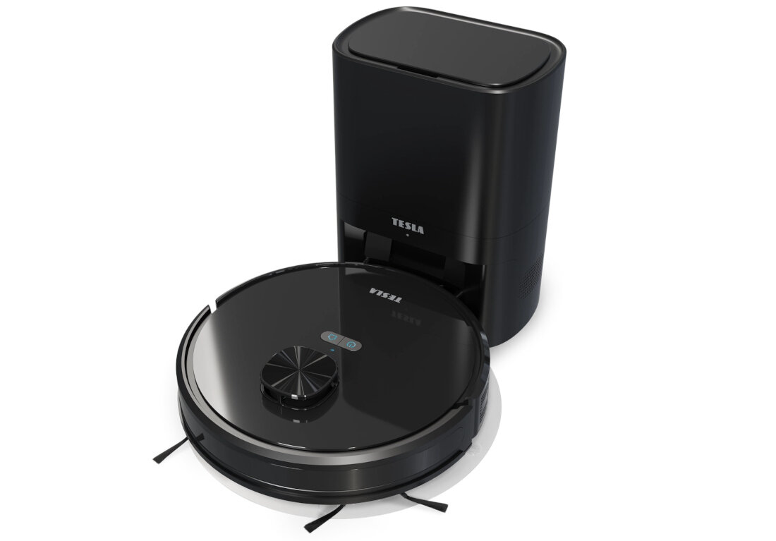 Robot sprzątający TESLA Smart AI300 Plus Automatyczne ładowanie kontynuacja sprzątania bateria pojemność czas pracy pojemnik na śmieci
