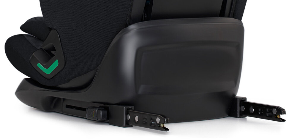 Fotelik samochodowy KINDERKRAFT ONETO3 9-36 kg Czarny system ISOFIX wskaznik pokazujacy poprawnosc montazu regulacja zlaczy