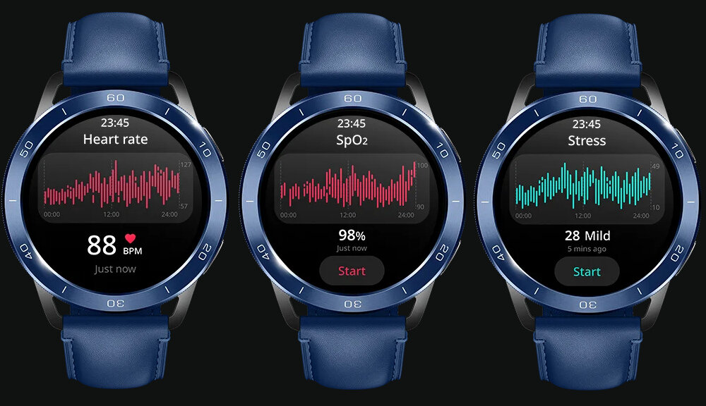 Smartwatch XIAOMI Watch S3 ekran bateria czujniki zdrowie sport pasek ładowanie pojemność rozdzielczość łączność sterowanie krew puls rozmowy smartfon aplikacja
