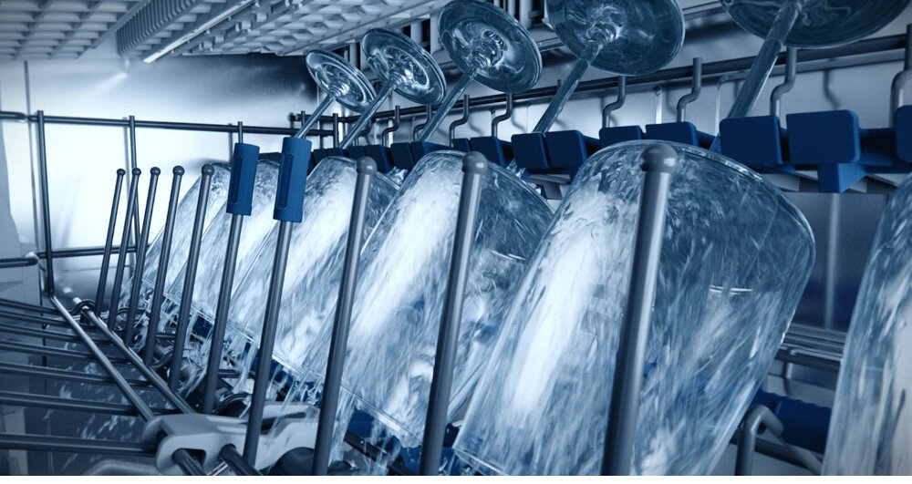 ZMYWARKA SIEMENS SX87ZX06CE strefa glassZone szkło delikatne szklane mycie ochrona