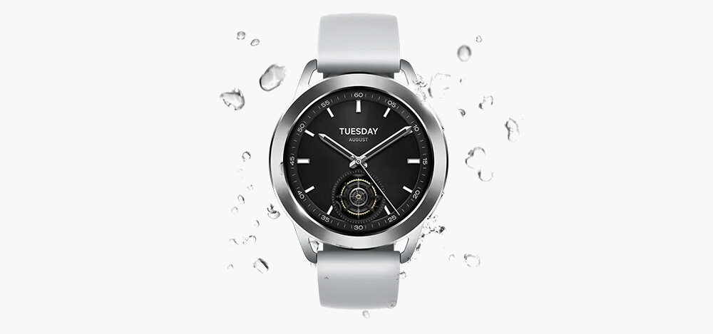 Smartwatch XIAOMI Watch S3 ekran bateria czujniki zdrowie sport pasek ładowanie pojemność rozdzielczość łączność sterowanie krew puls rozmowy smartfon aplikacja odporność woda