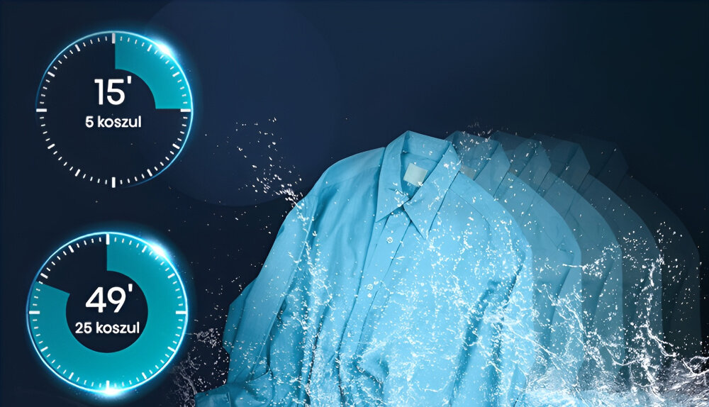 PRALKA HISENSE WF5S1045BB Quick Wash szybkie programy