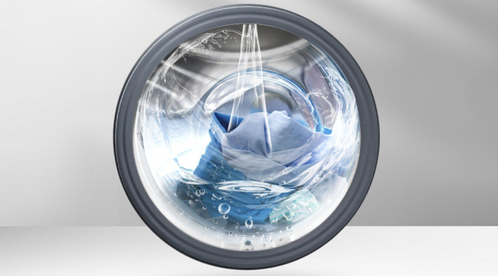 Pralka HISENSE WF3S8043BW/PL Jet Wash rozprowadzanie środka piorącego