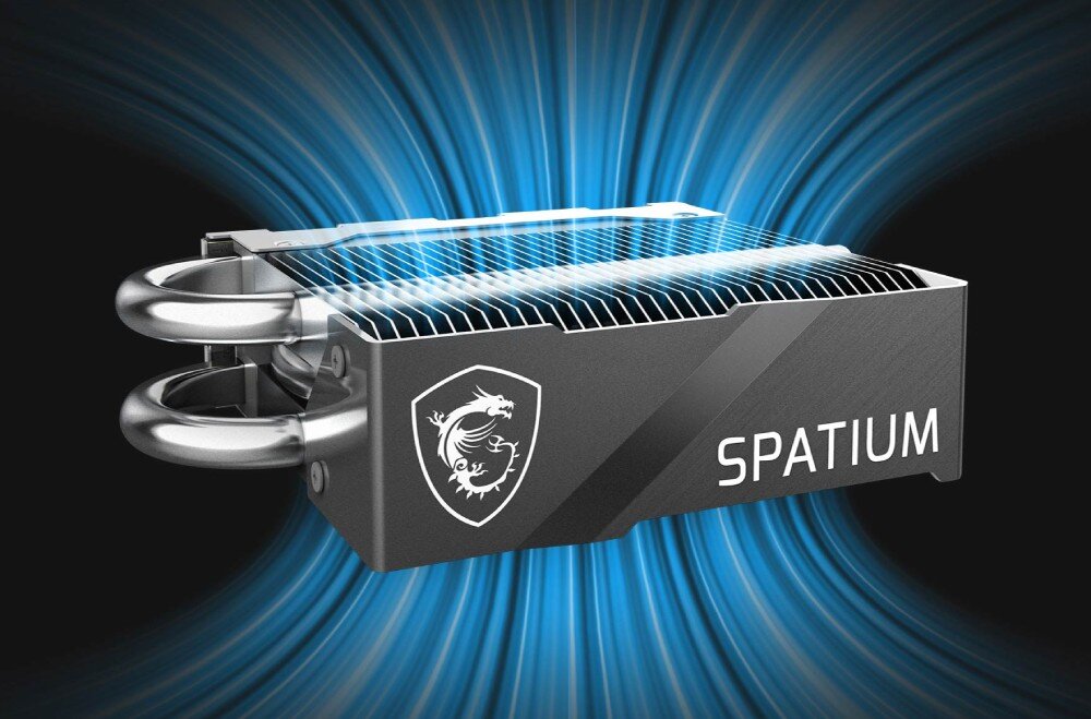 Dysk MSI Spatium M570 Pro FROZR 2TB SSD radiator chłodzenie temperatura