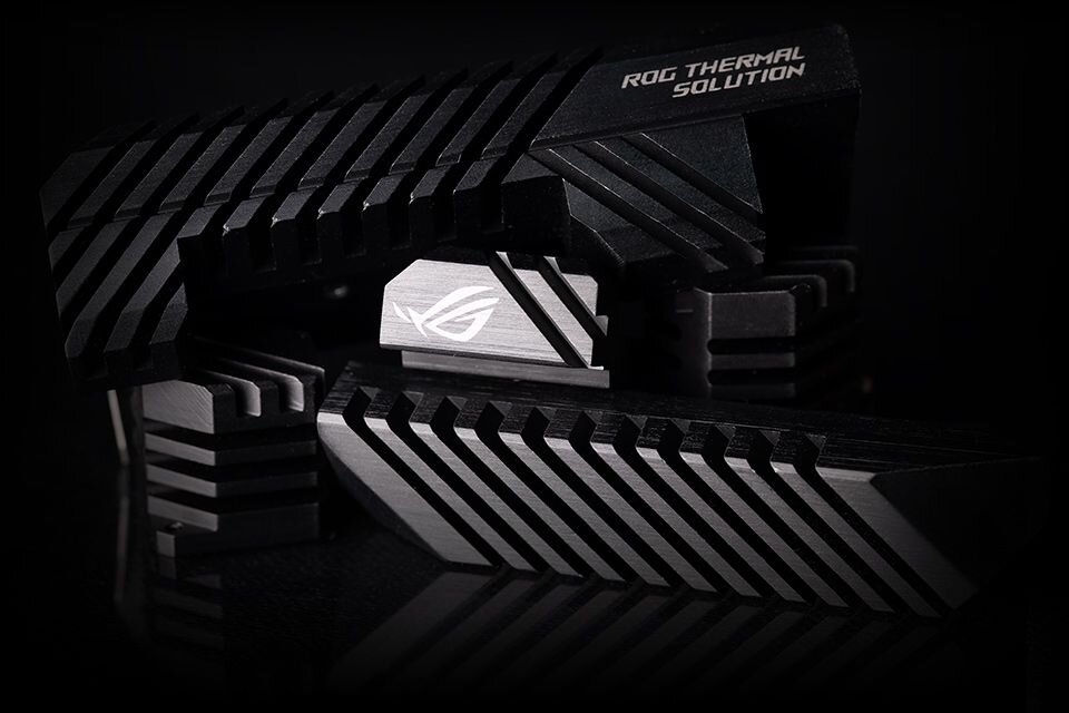 Zasilacz ASUS ROG Strix 1000W 80 Plus Gold  - Radiatory ROG 