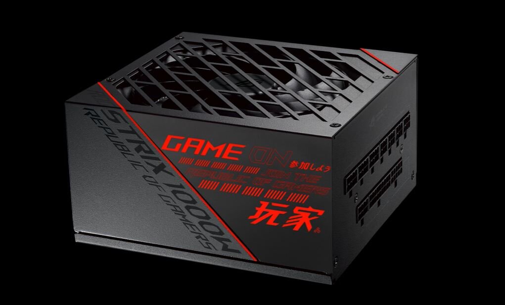 Zasilacz ASUS ROG Strix 1000W 80 Plus Gold  - Personalizacja wyglądu 